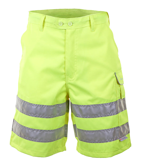 Sat Yellow Hiviz Shorts 30