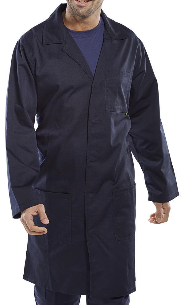 Click Pc W/House Coat Navy 44