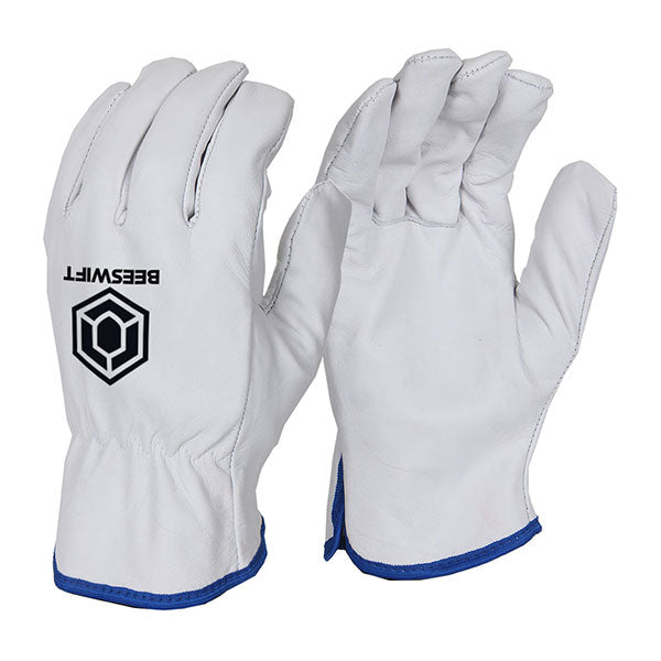 Lined Drivers Glove Pearl L