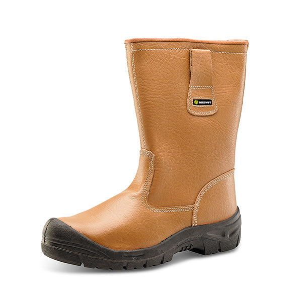 Rigger Boot Lined Sup S/Cap 10