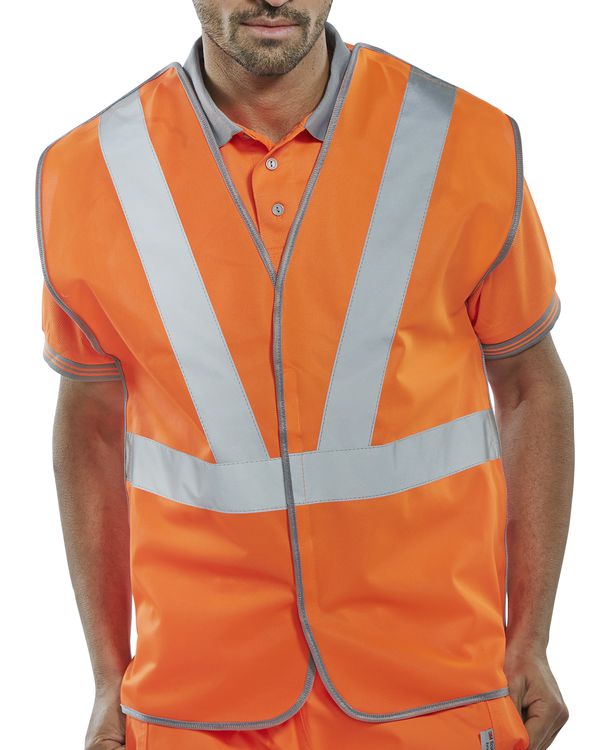 Rail Spec Vest 100% Poly 4Xl 100% Polyester