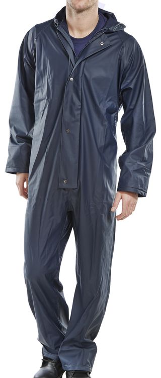 Super B-Dri Coverall Navy L