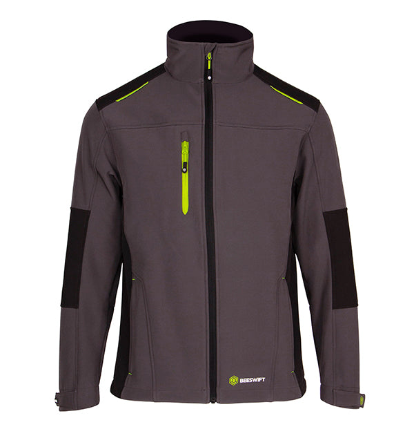 Flex Softshell Jacket  Two-Tone Gy Bl L