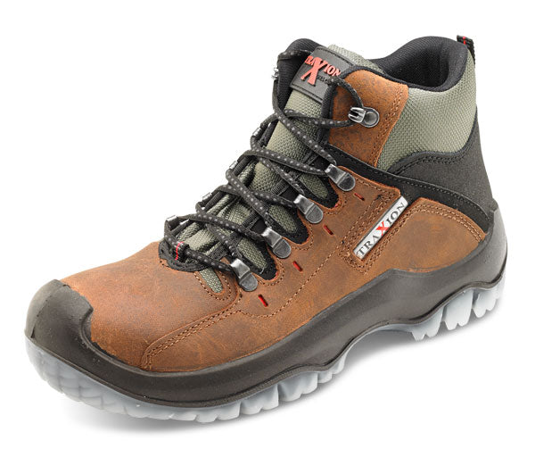 Traxion Boot Brown 39/06 Pf34036