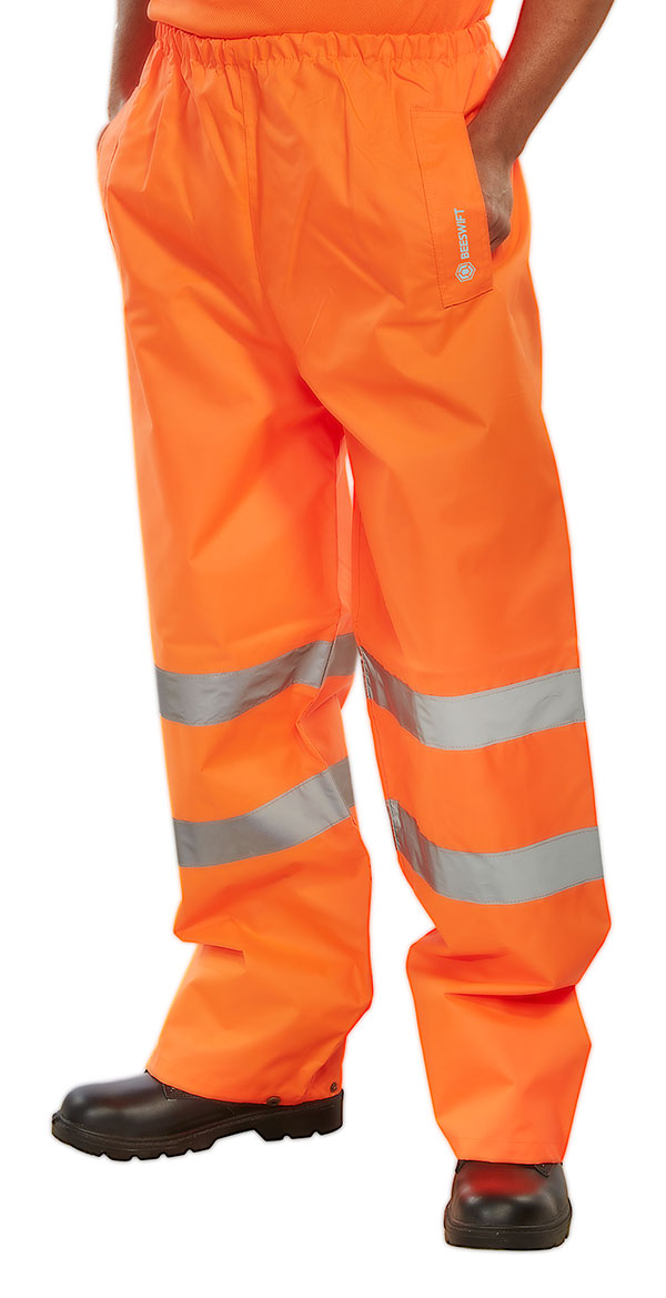 Bseen Trousers En Iso20471 Orange 4Xl