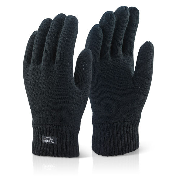 Ladies Thinsulate Glove Black 5563