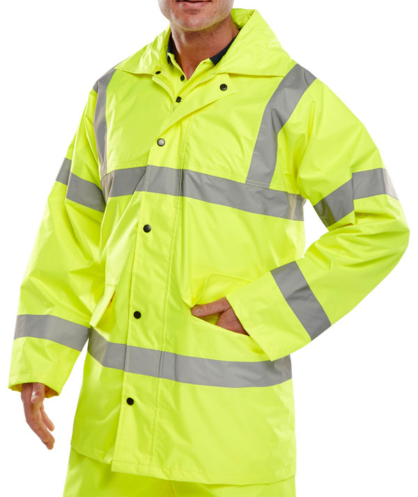 L/Wt Sat Yellow En Iso 20471 Jkt L