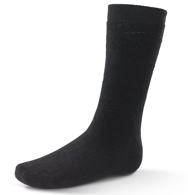 Thermal Terry Socks Black