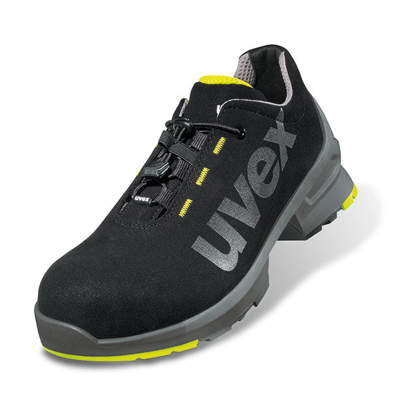 Uvex 1 Safety Trainer Black/Yellow Size 05