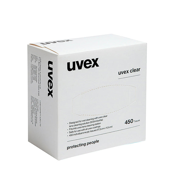 Uvex Cleaning Tissues 450/Box