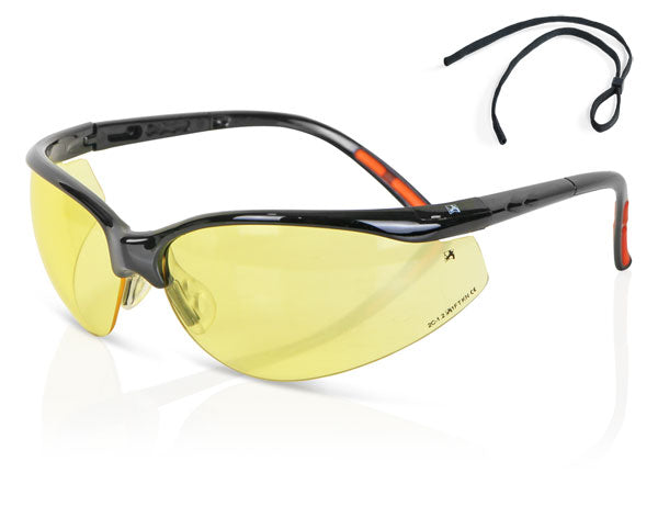 Yellow High Performance Lens Safety Spectacle