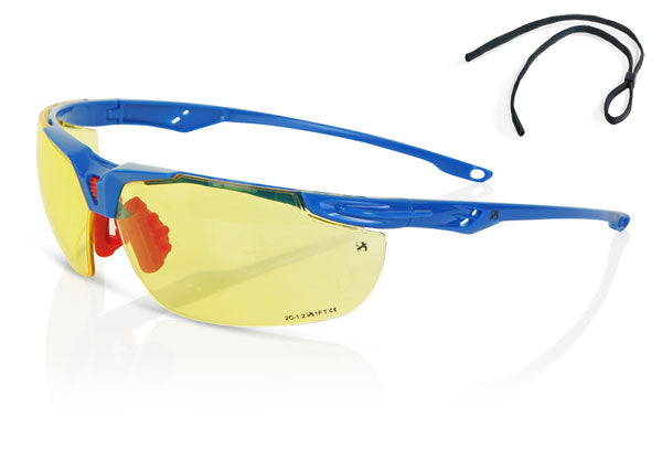 Yellow Sports Style Safety Spectacle