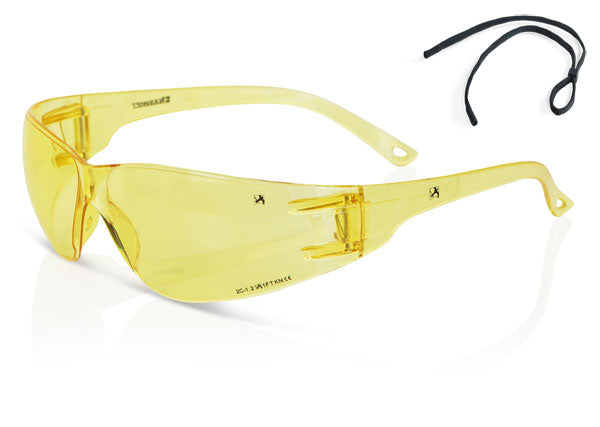 Yellow Performance Wrap Around  Spectacle